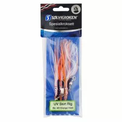 UV Skirt Rig Orange Haze