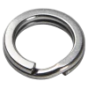 Søvik Heavy Duty Bent Splitring 4,5mm 17kg 9-stk. -I enden av snøret Winkel 630.003 Sovik Heavy Duty Bent Split Rings