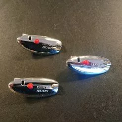 Brislinghoder 3 Pack Silver Chrom 10