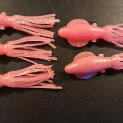 Squid Light Pink Glow 5stk.