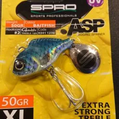 SPRO ASP Spinner XL 50gr Baitfish