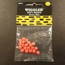 Wiggler Soft Beads Rød 20stk
